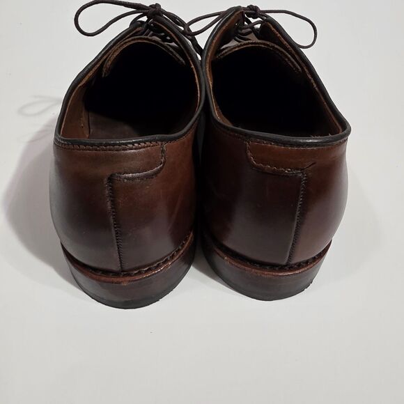 Allen Edmonds Mens Delray Derby Split toe Brown Dressed Shoes Sz 11.5 D main image 12